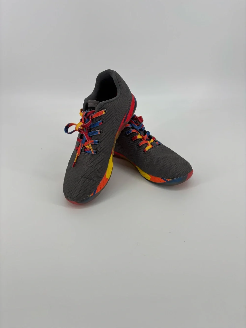 NOBULL Allday Knit Shoes Mens 10 Womens‎ 11.5 Gray Multi Color Athletic Trainers